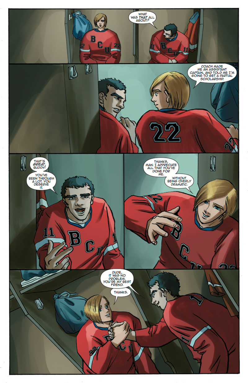 Illustration for article titled The Hockey Saint: A Graphic-Novel Excerpt